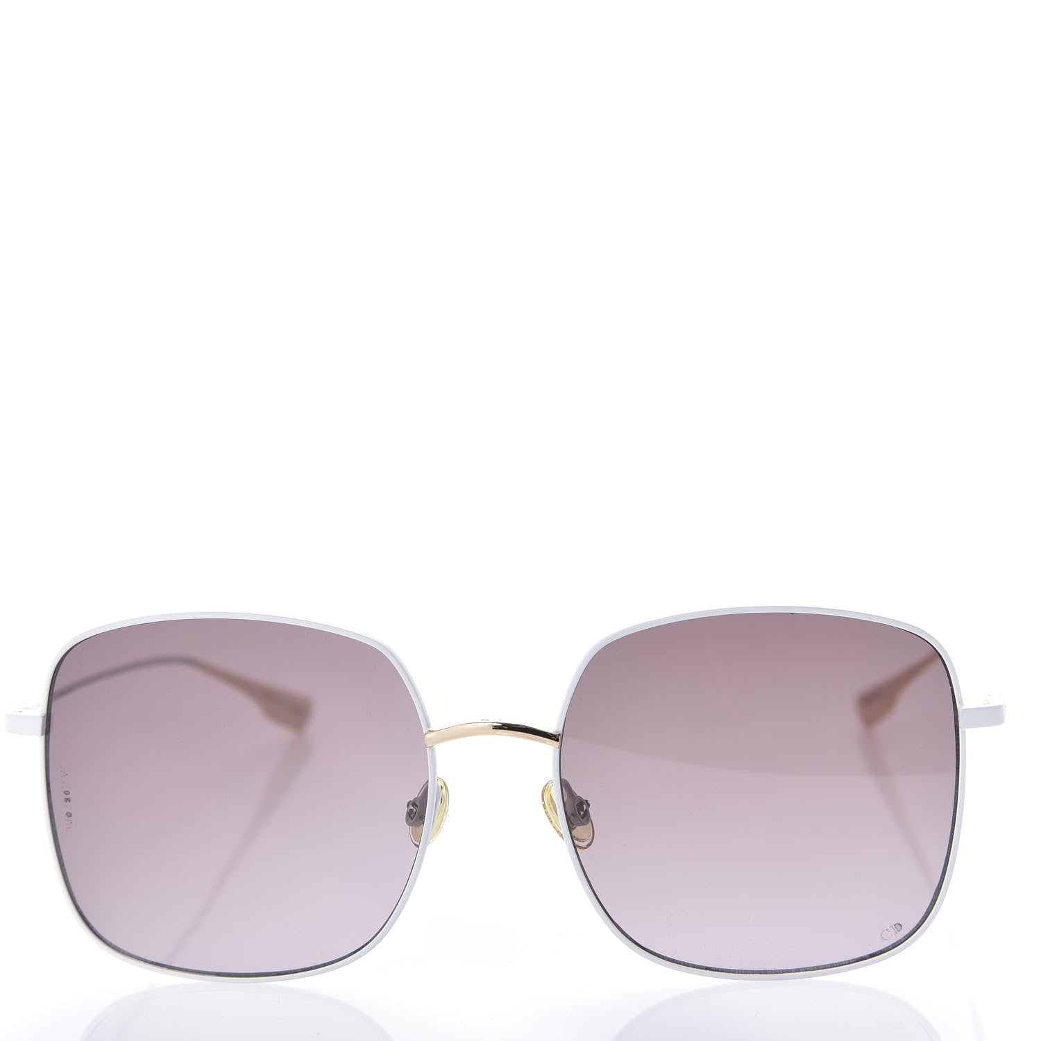 Christian Dior Metal Stellaire 1 Square Sunglasses Purple White 3 of 10