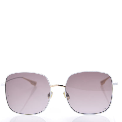 Christian Dior Metal Stellaire 1 Square Sunglasses Purple White 3 of 10