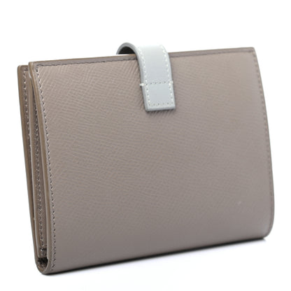 Celine Grained Calfskin Medium Multifunction Strap Wallet Pebble Mineral 3 of 10