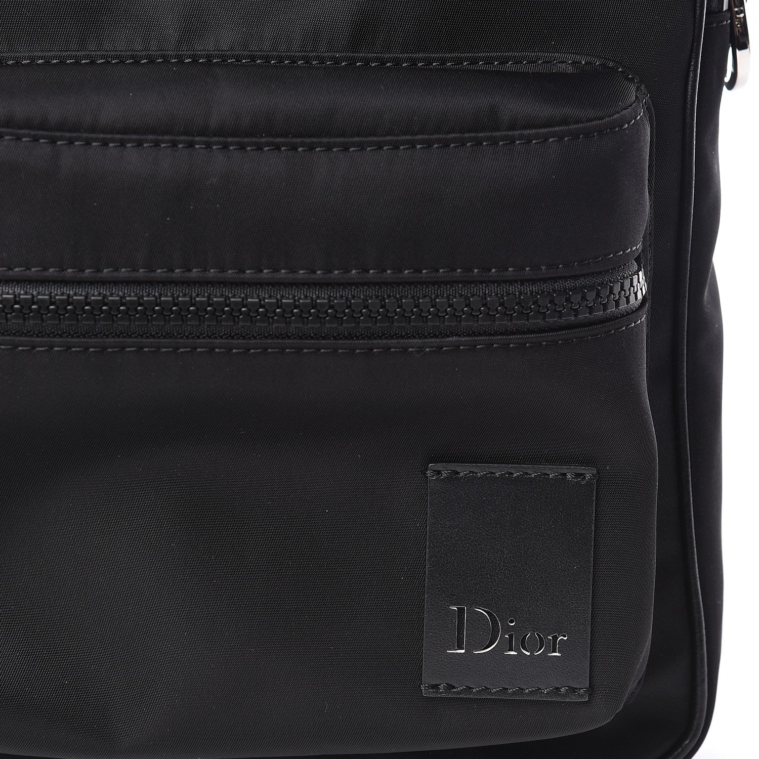 Christian Dior HOMME Nylon Shoulder Bag Black 7 of 9