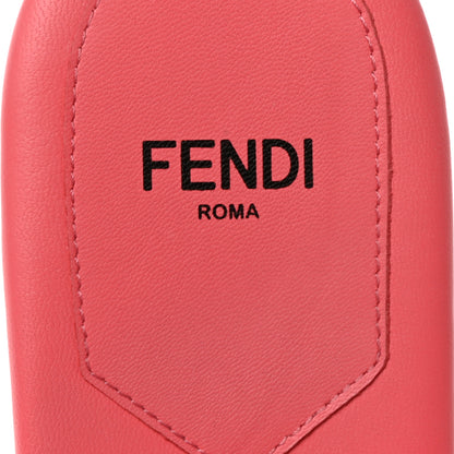 Fendi Mink FF Baguette Slide Sandals 37 Kissed 7 of 8