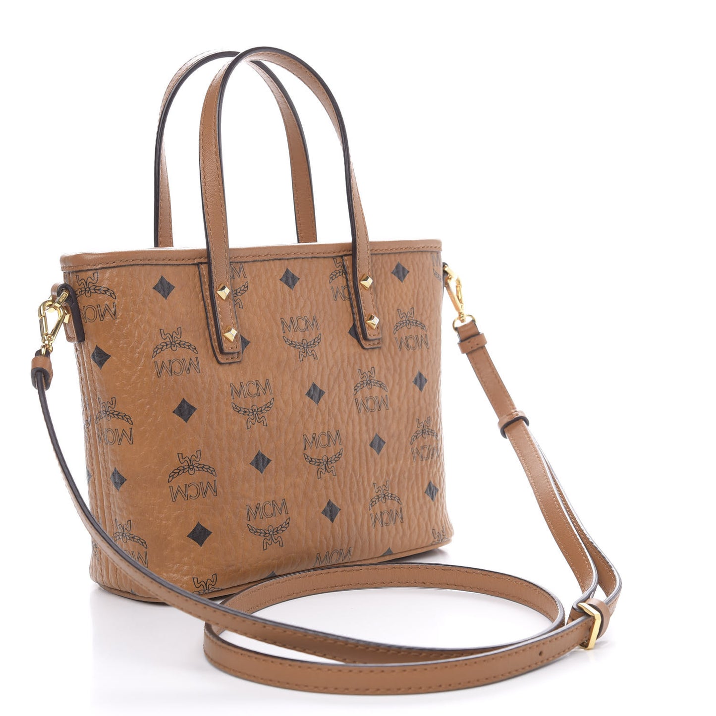 Visetos Mini Toni Tote Cognac