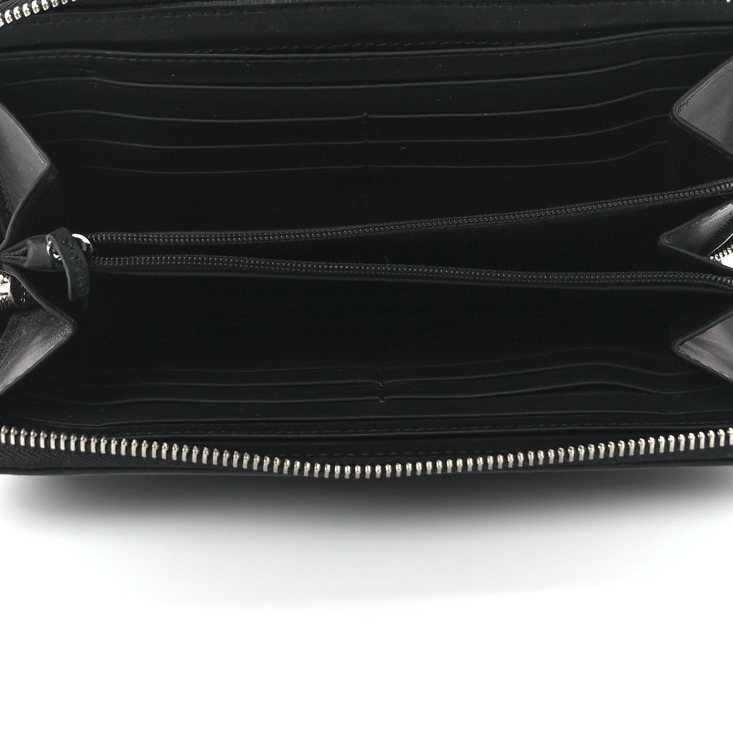 Guccissima Signature Travel Document Case Black