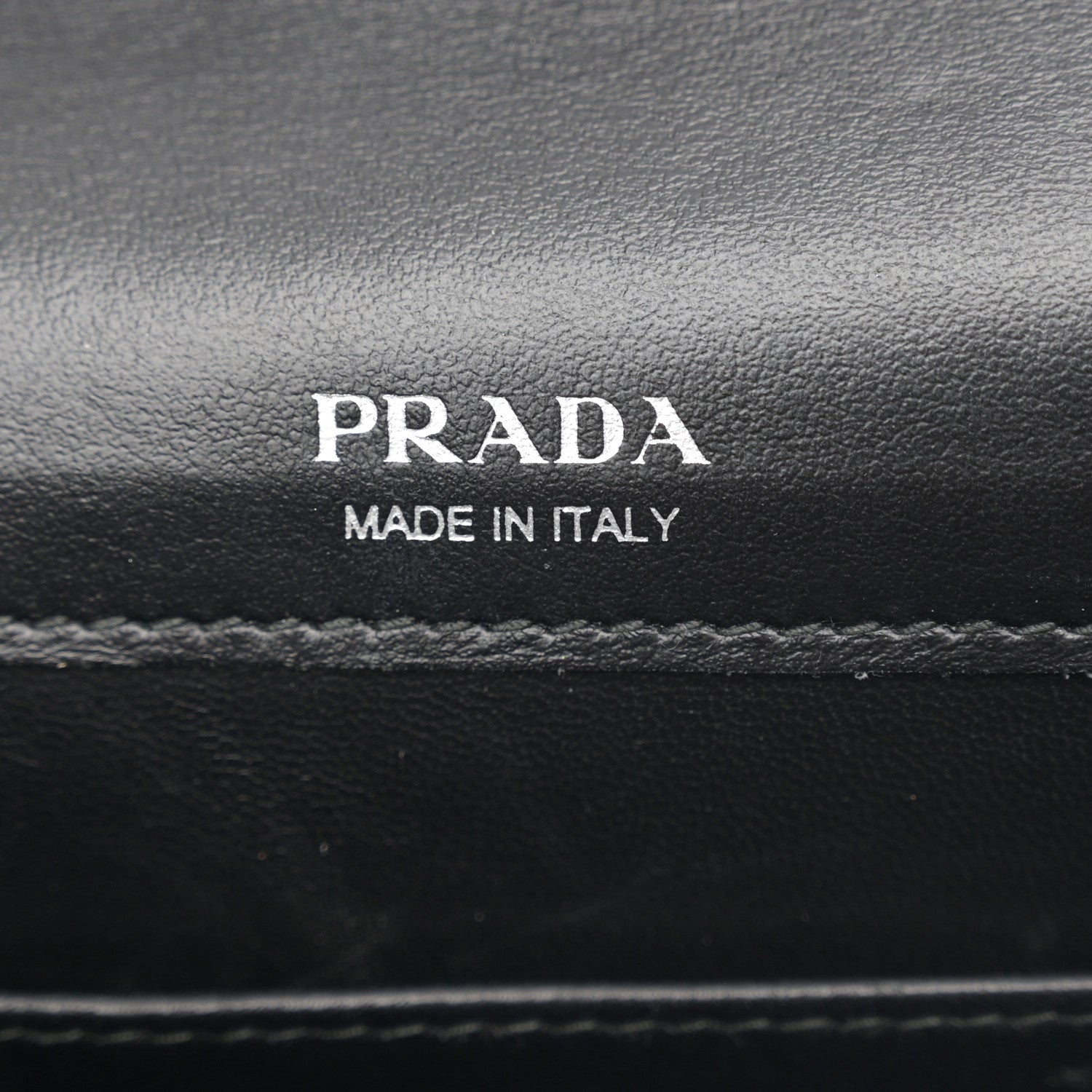 Prada Saffiano City Calf Mini Envelope Bag Black 8 of 12