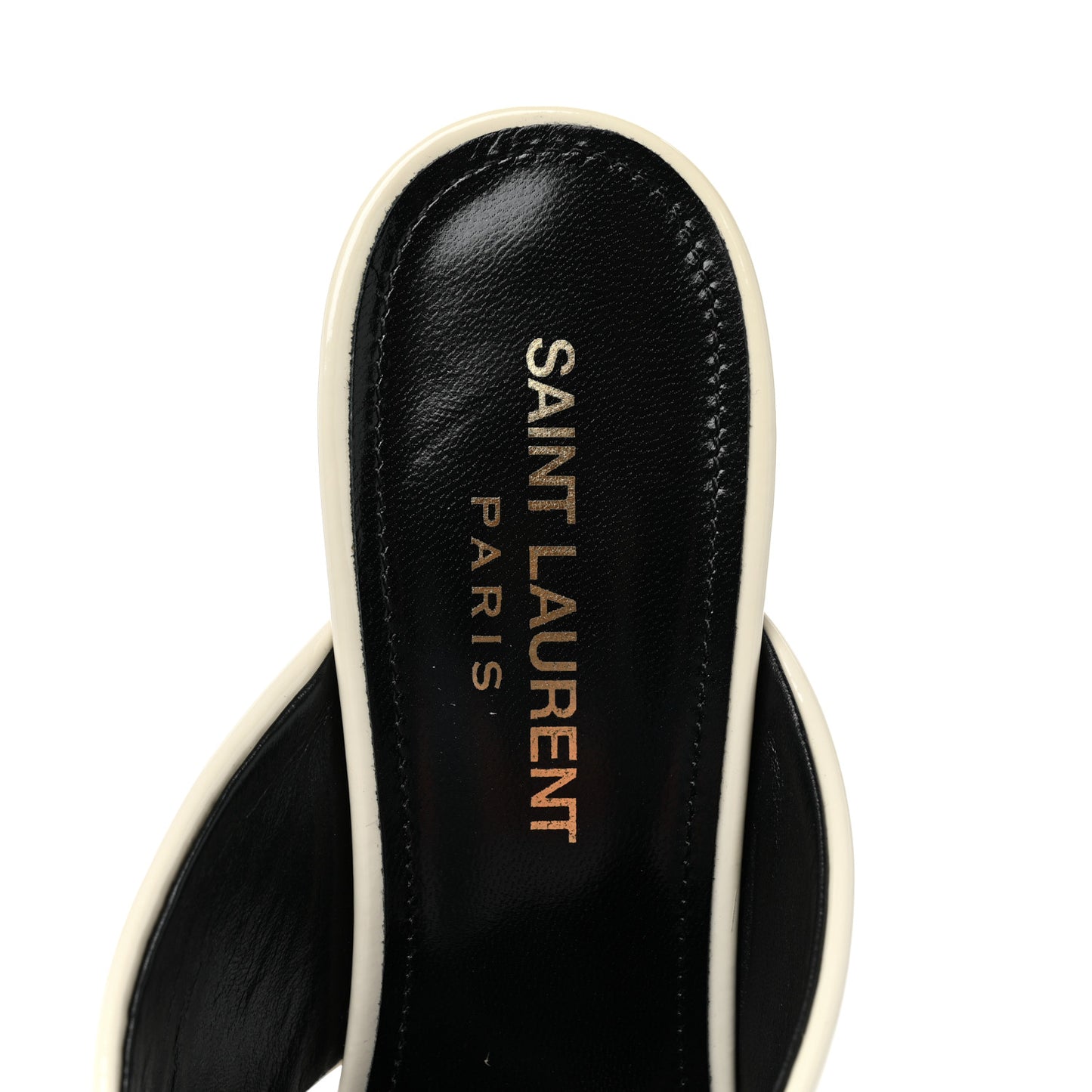 Patent LouLou 70 Mule Sandals 36.5 Neutro