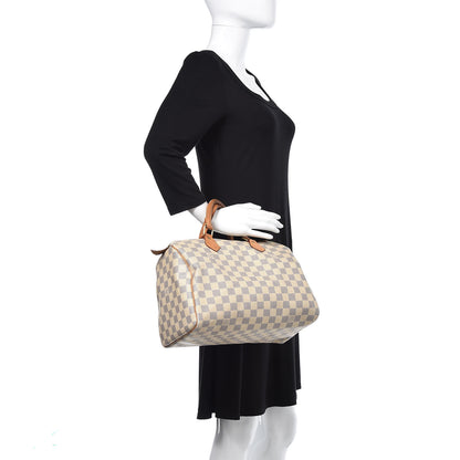 Louis Vuitton Damier Azur Speedy 30 2 of 16
