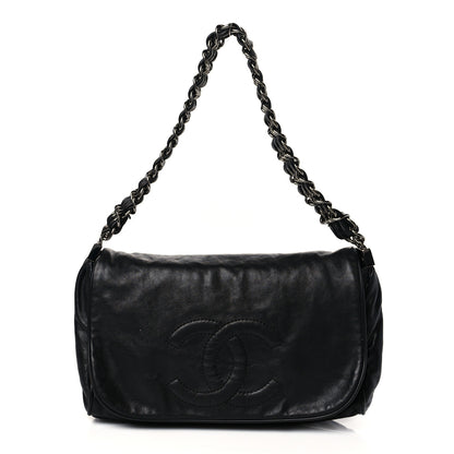 Chanel Calfskin Small Rock and Chain Flap Black 1 of 10