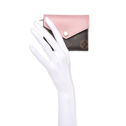 Louis Vuitton Monogram Zoe Wallet Rose Ballerine 2 of 7