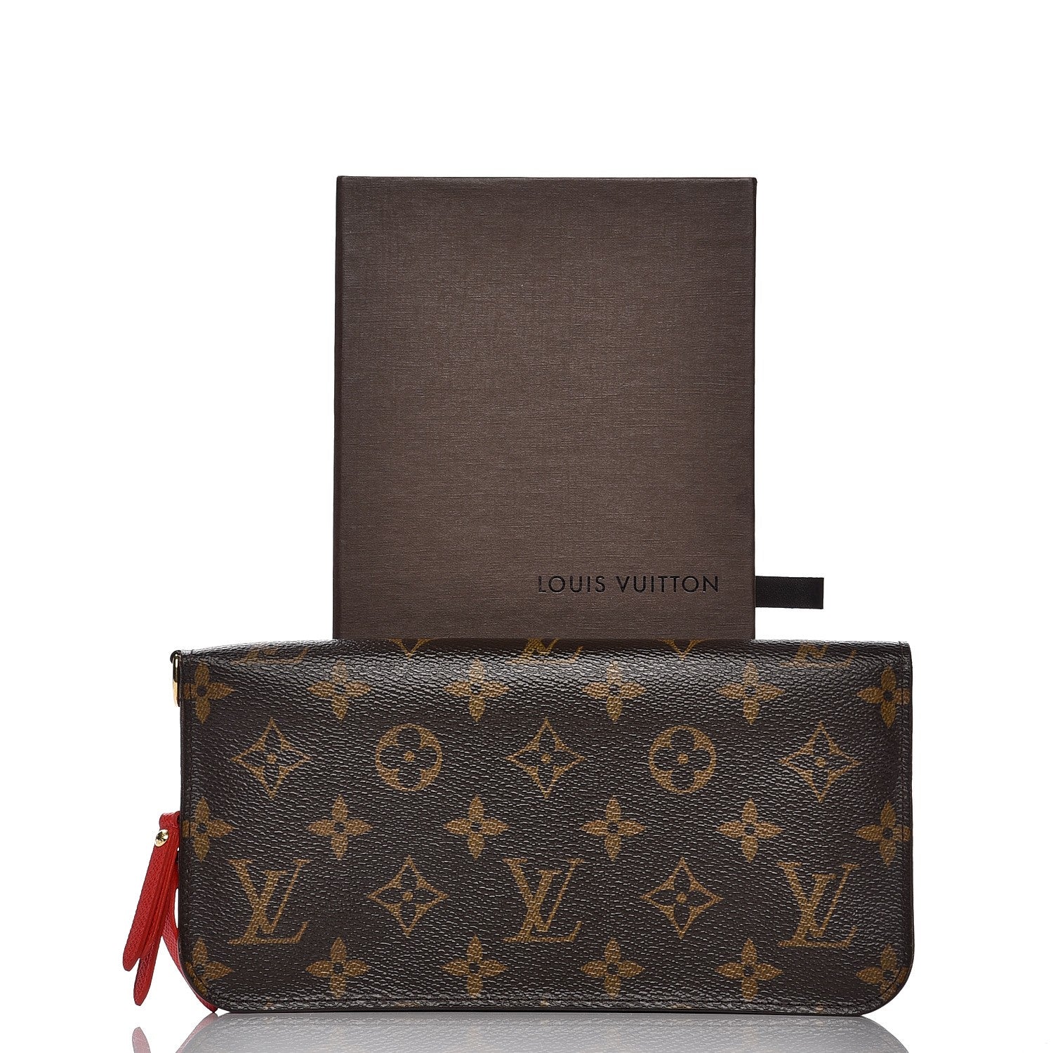 Louis Vuitton Monogram Kusama Waves Insolite Wallet Red 9 of 9