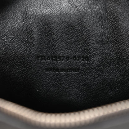 Saint Laurent Grain De Poudre Matelasse Monogram Mini Lou Camera Bag Asphalt 7 of 8