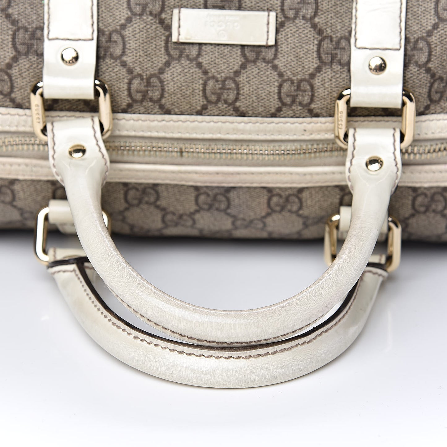 GG Plus Monogram Medium Joy Boston Off White