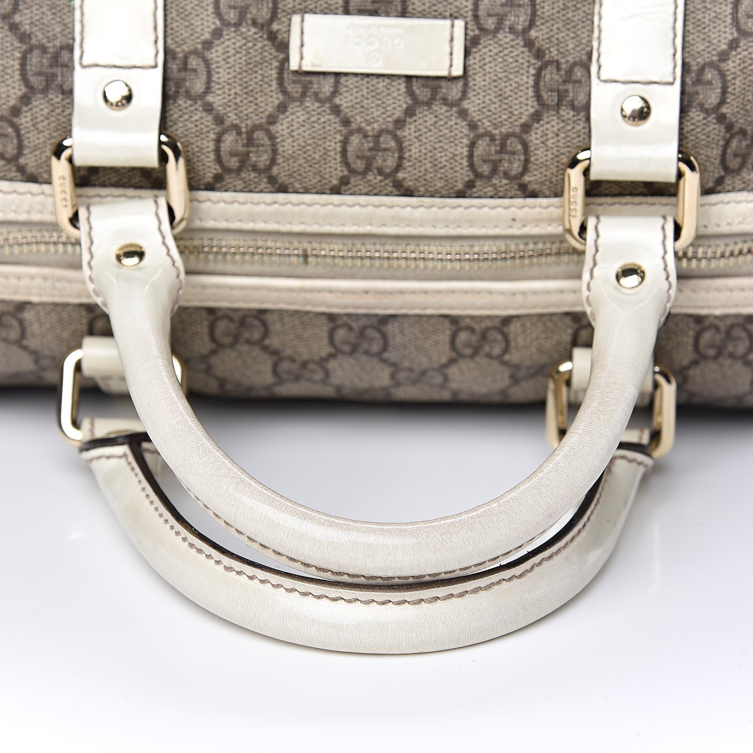 Gucci GG Plus Monogram Medium Joy Boston Off White 14 of 25