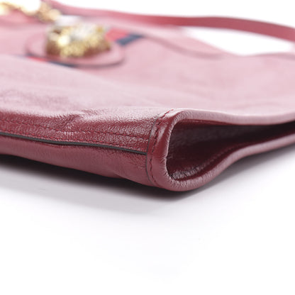 Gucci Calfskin Large Rajah Chain Tote Romantic Cherry 11 of 11