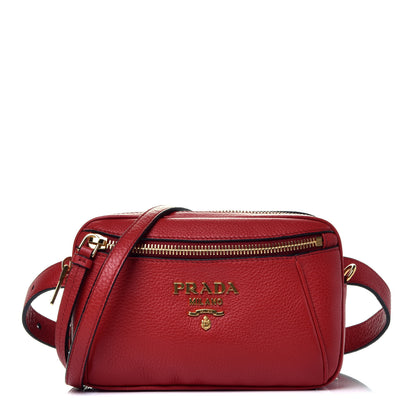 Prada Vitello Daino Belt Bag Rosso 1 of 10