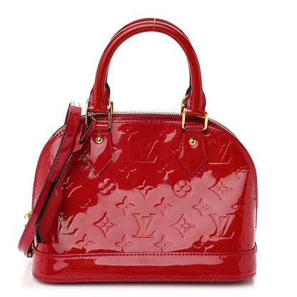 Louis Vuitton Vernis Alma BB Rose Indien 1 of 8