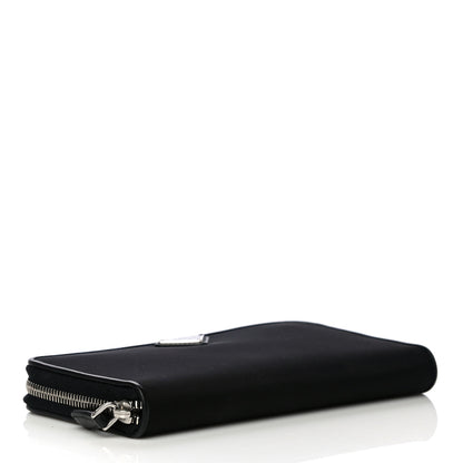 Prada Tessuto Nylon Zip Around Wallet Black 4 of 11