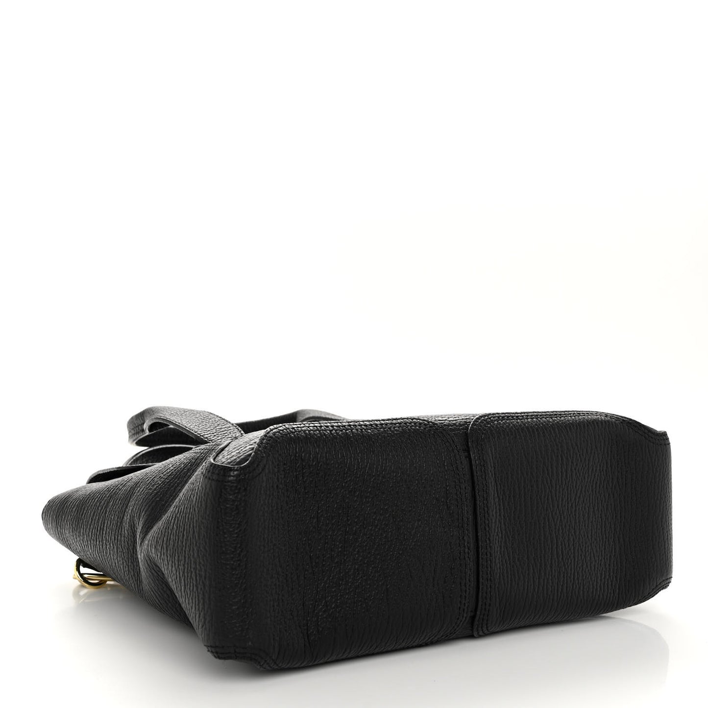 Textured Calfskin Medium Pashli Satchel Black