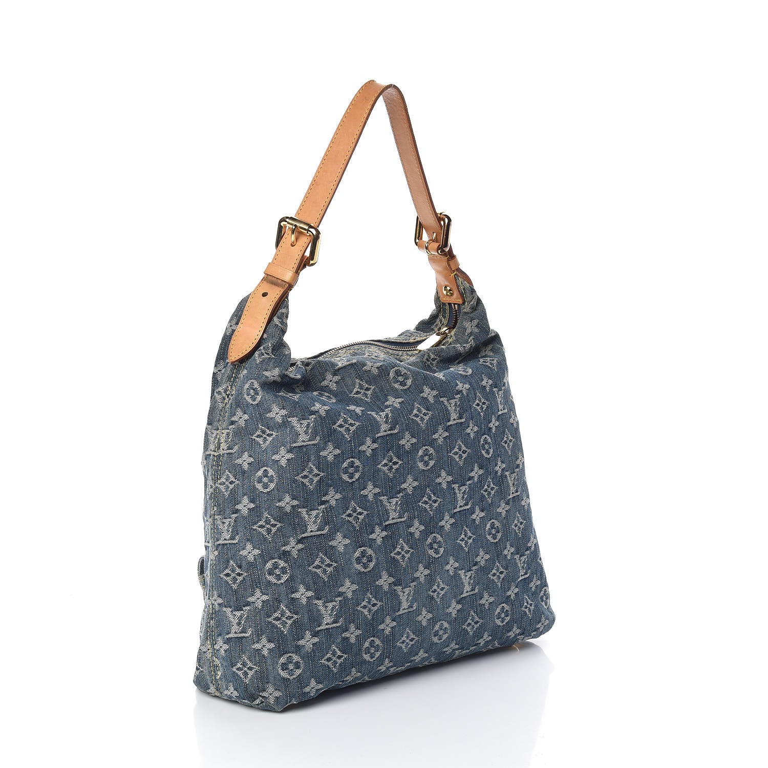 Louis Vuitton Denim Baggy GM Blue 3 of 11
