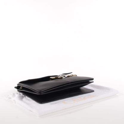 Chloe Calfskin Medium Faye Shoulder Bag Black 4 of 9