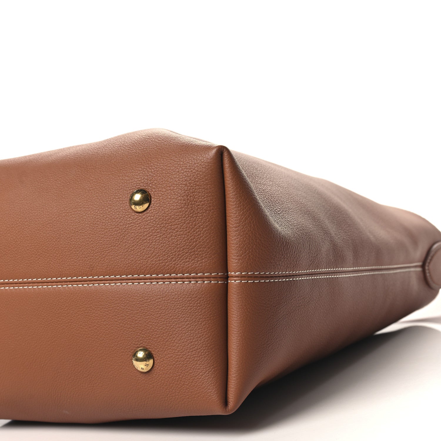Louis Vuitton Grained Calfskin Low Key Hobo MM Cognac 10 of 10