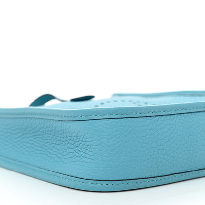 Hermes Taurillon Clemence Evelyne TPM Bleu Du Nord 10 of 10