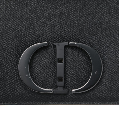 Christian Dior Ultra Matte Grained Calfskin 30 Montaigne Flap Bag Black 9 of 13