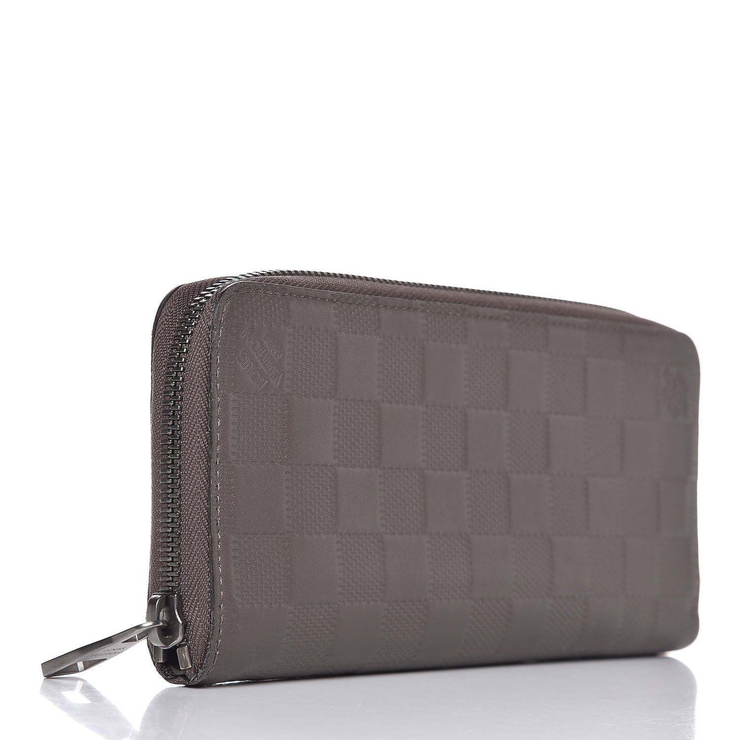 Louis Vuitton Damier Infini Zippy Vertical Wallet Granit 3 of 7