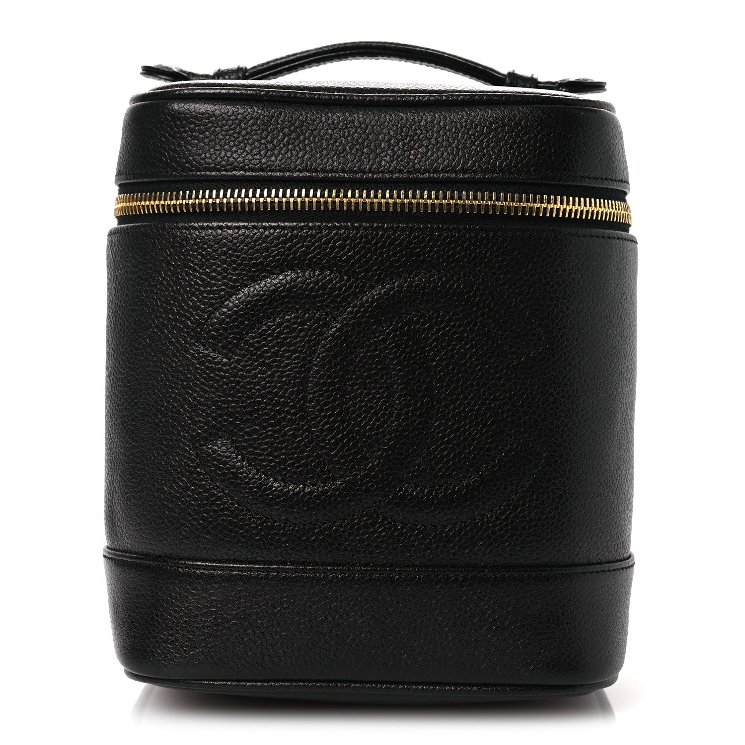 Chanel Caviar Vanity Cosmetic Case Black 1 of 11