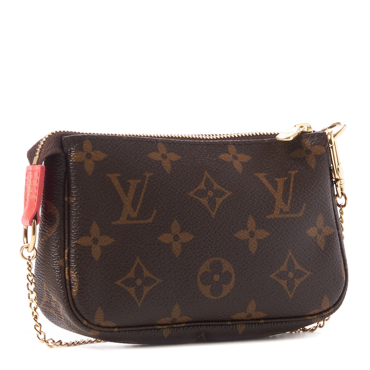 Louis Vuitton Monogram 2021 Christmas Animation London Mini Pochette Accessories Red 2 of 8