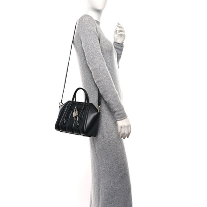 Givenchy Box Calfskin Padded Mini Lock Antigona Shoulder Bag Black 2 of 16