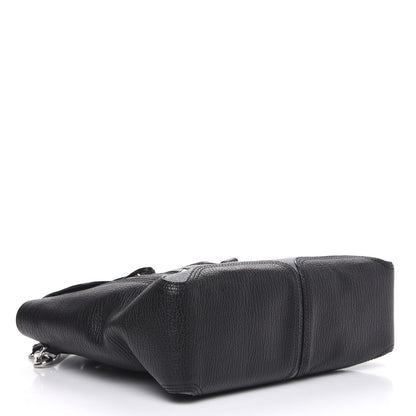 3.1 Phillip Lim 3.1 Textured Calfskin Denim Medium Pashli Satchel Black 3 of 8