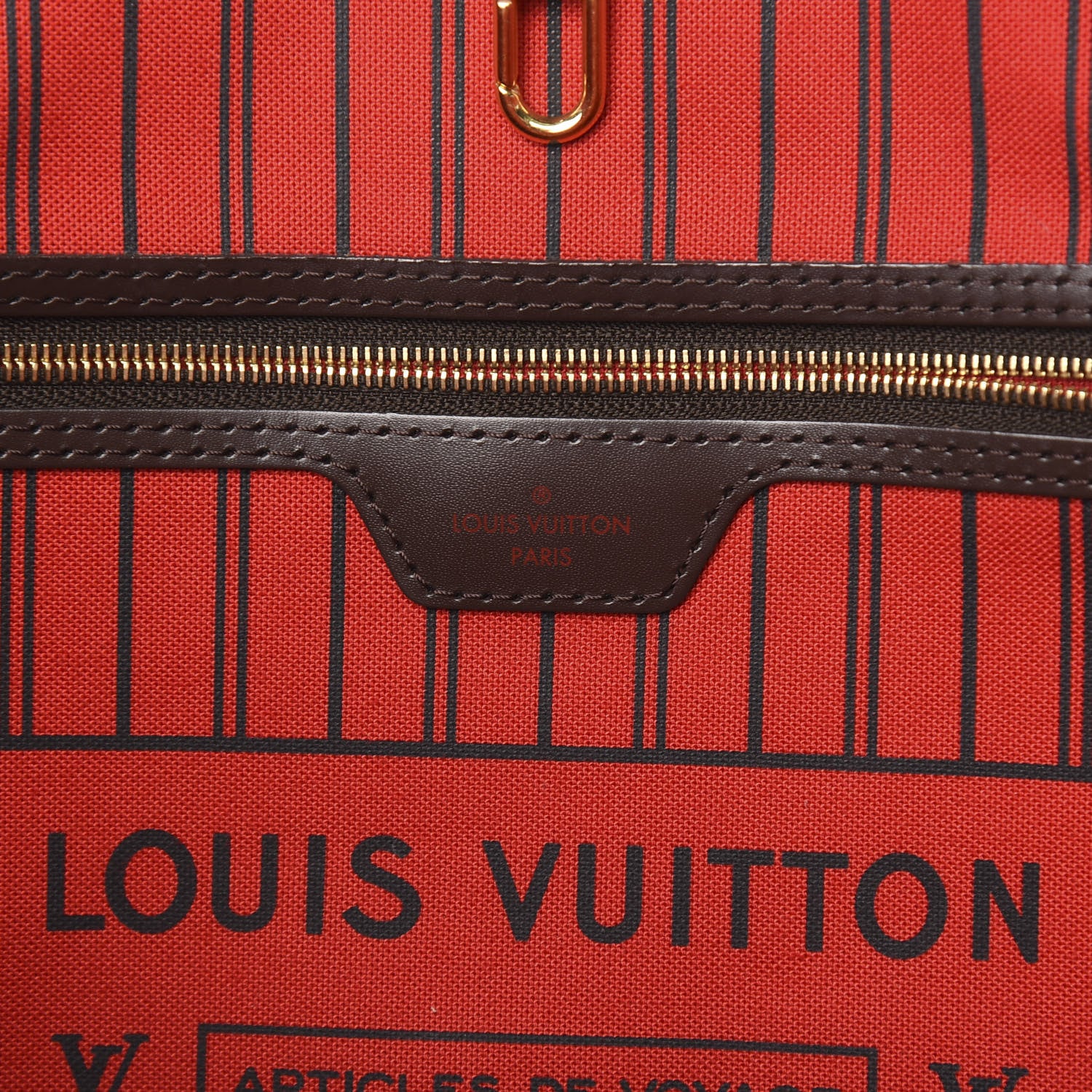 Louis Vuitton Damier Ebene Neo Neverfull GM 5 of 10