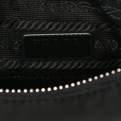 Prada Tessuto Nylon Saffiano Mini Re-Edition 2005 Bag Black 7 of 11
