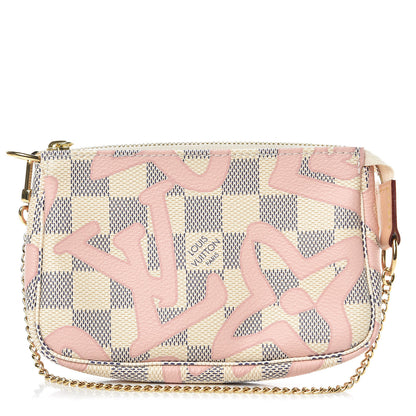 Louis Vuitton Damier Azur Tahitienne Mini Pochette Accessories 1 of 7