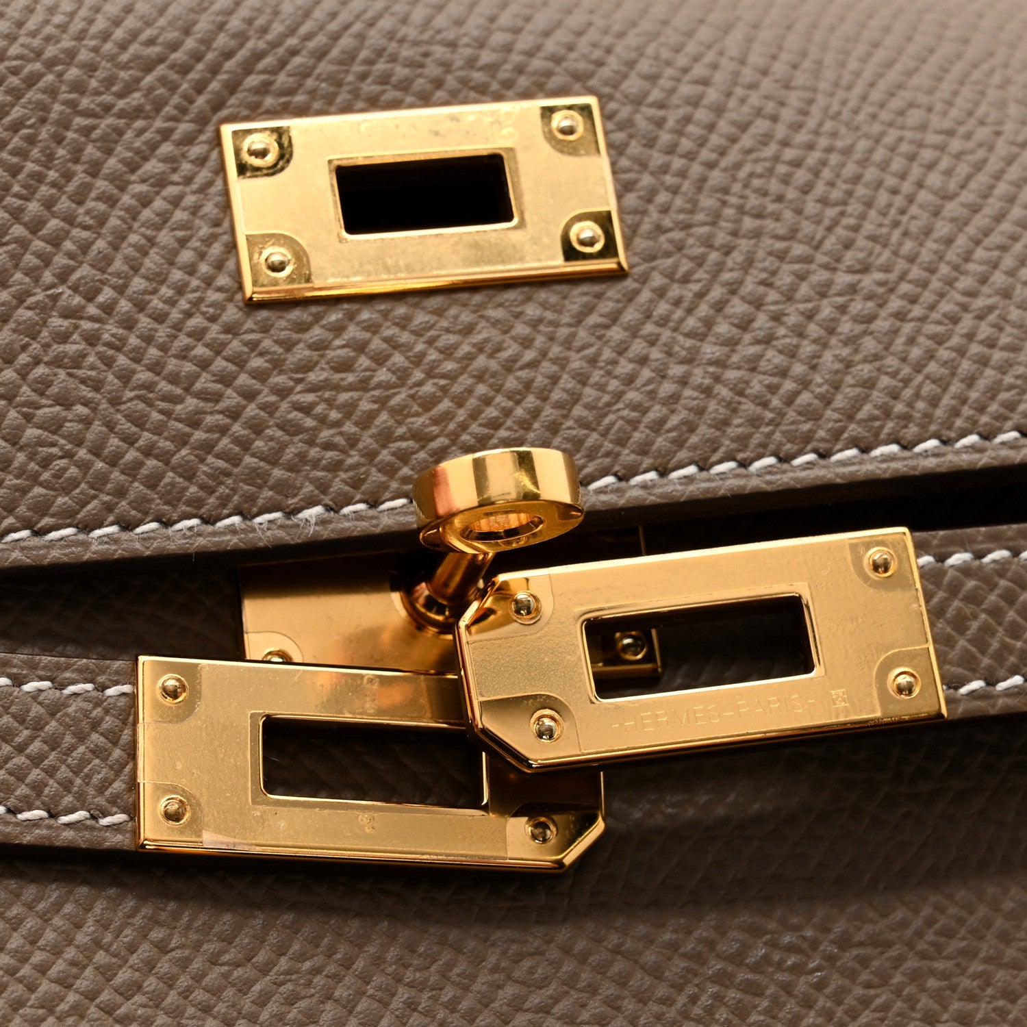 Hermes Epsom Kelly Longue Wallet Etoupe 10 of 15