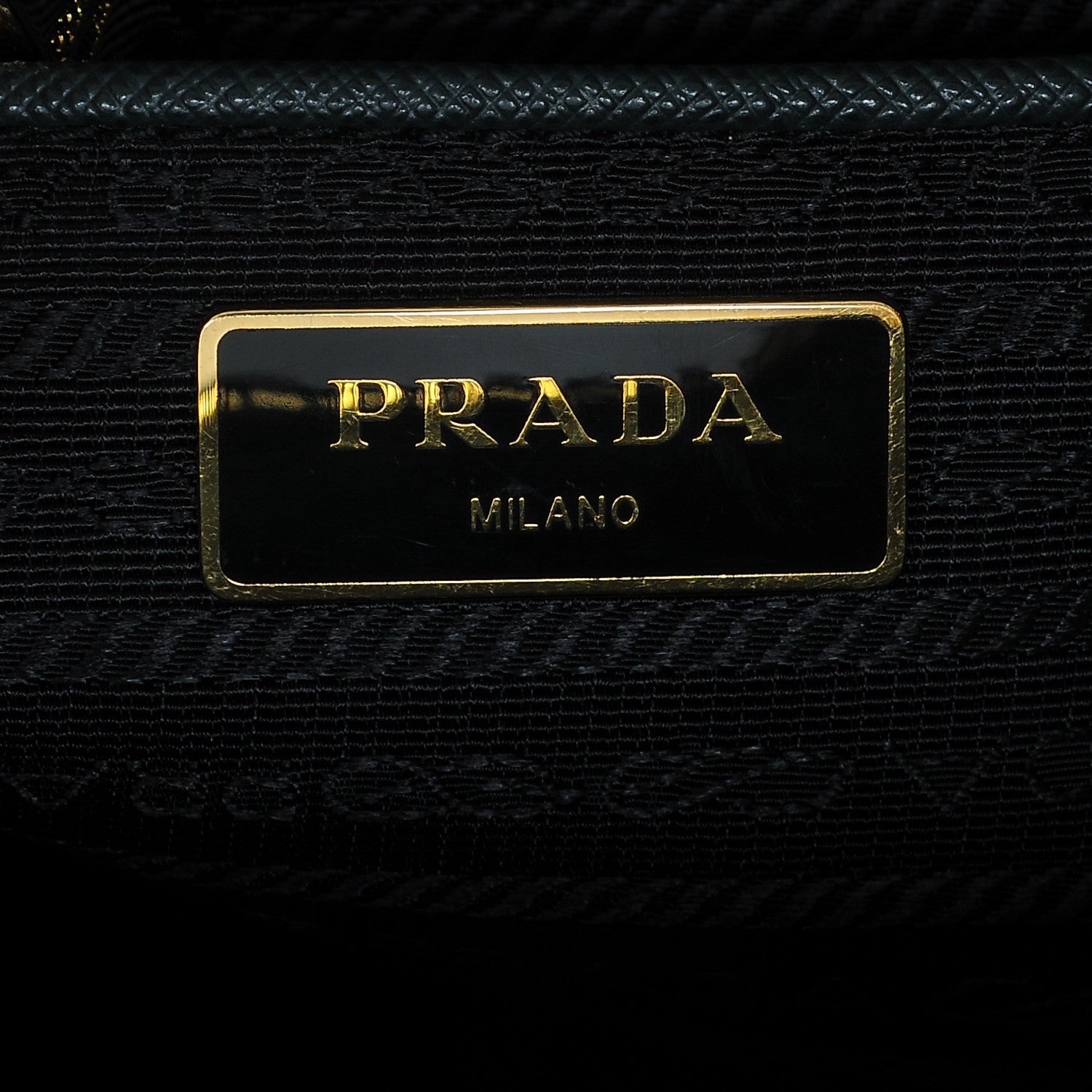 Prada Saffiano Large Galleria Double Zip Tote Smeraldo 6 of 7