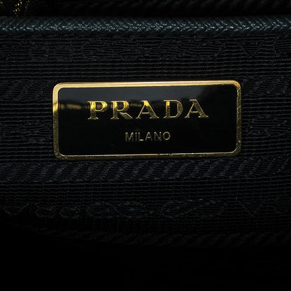 Prada Saffiano Large Galleria Double Zip Tote Smeraldo 6 of 7