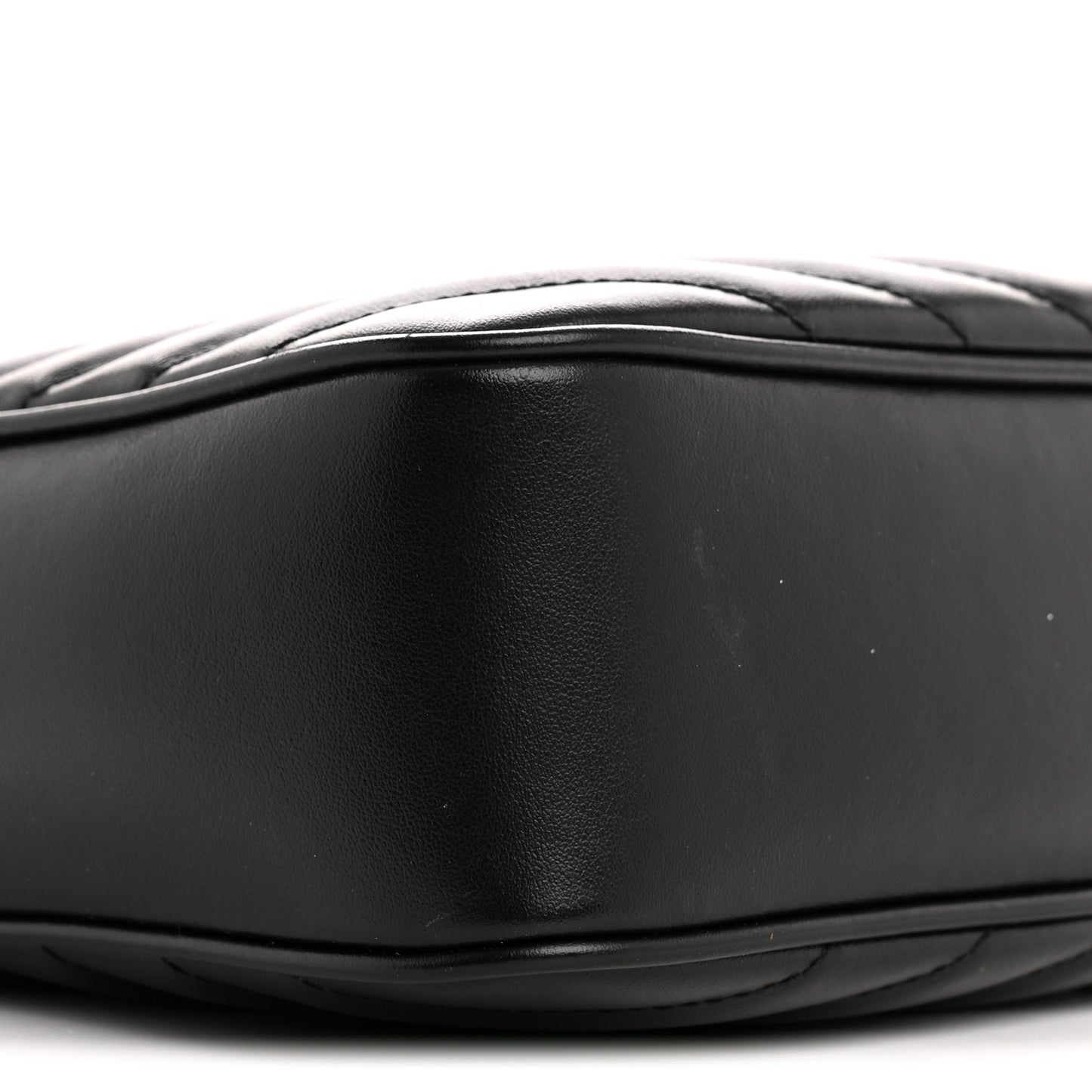 Calfskin Matelasse Monogram Lou Camera Bag Black