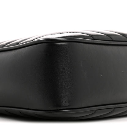 Saint Laurent Calfskin Matelasse Monogram Lou Camera Bag Black 9 of 12