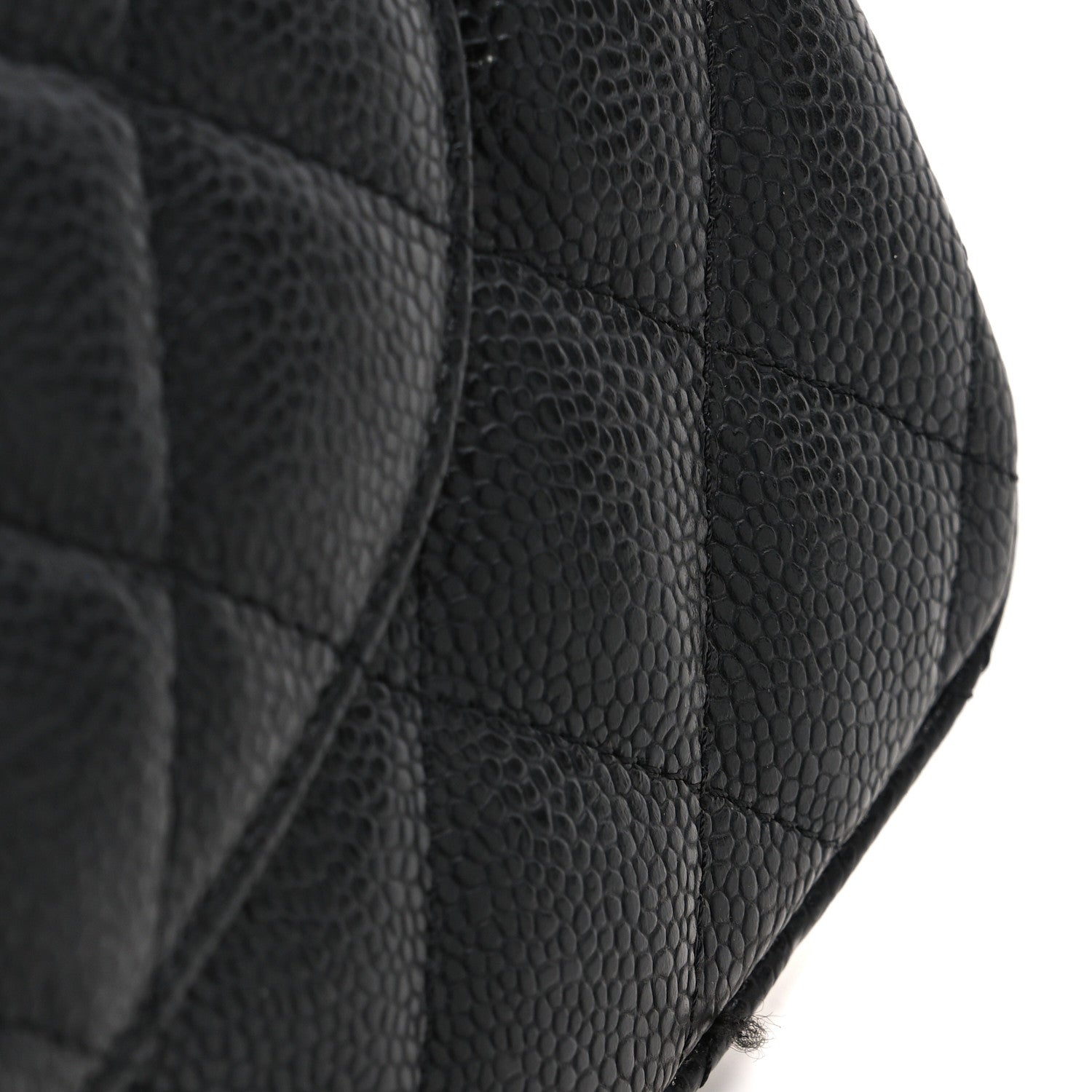 Chanel Caviar Quilted Jumbo Double Flap Black 11 of 11