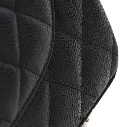 Chanel Caviar Quilted Jumbo Double Flap Black 11 of 11