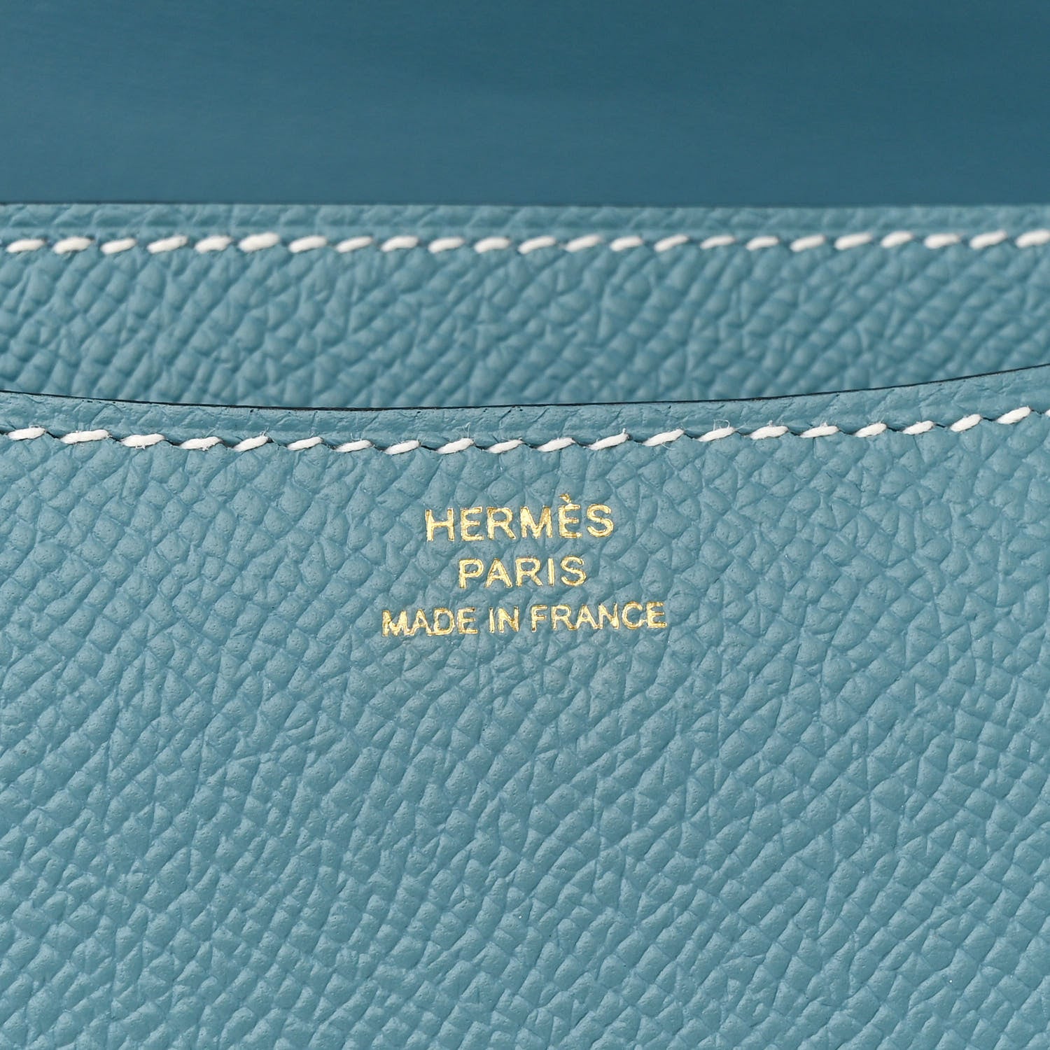 Hermes Epsom Constance 18 New Blue Jean 7 of 13