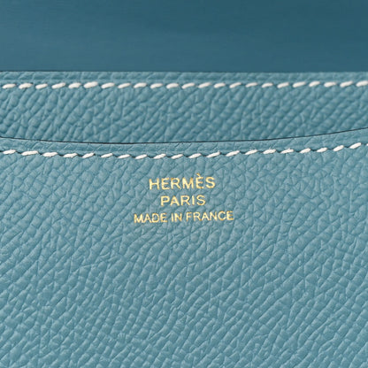 Hermes Epsom Constance 18 New Blue Jean 7 of 13