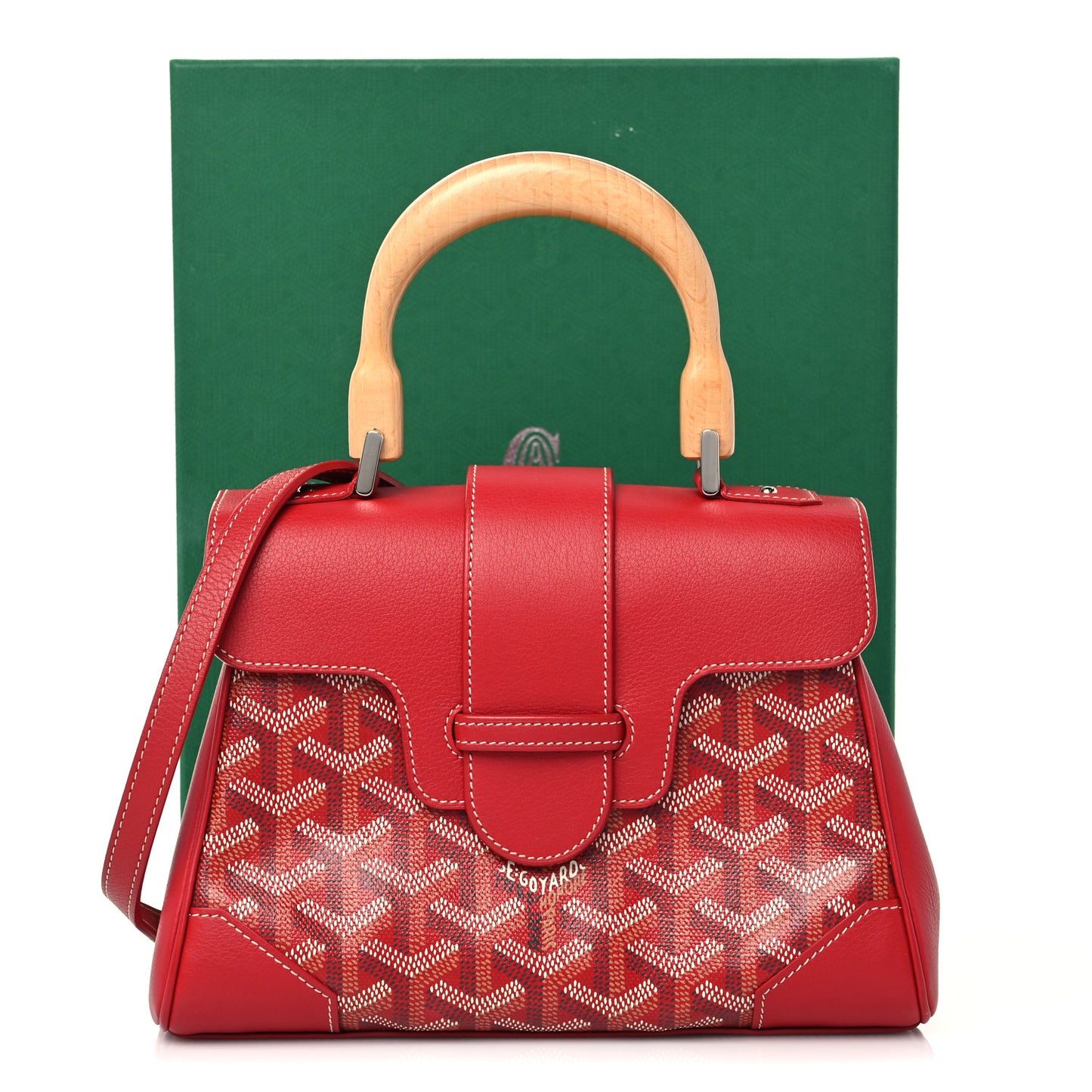 Goyardine Saigon Mini Red