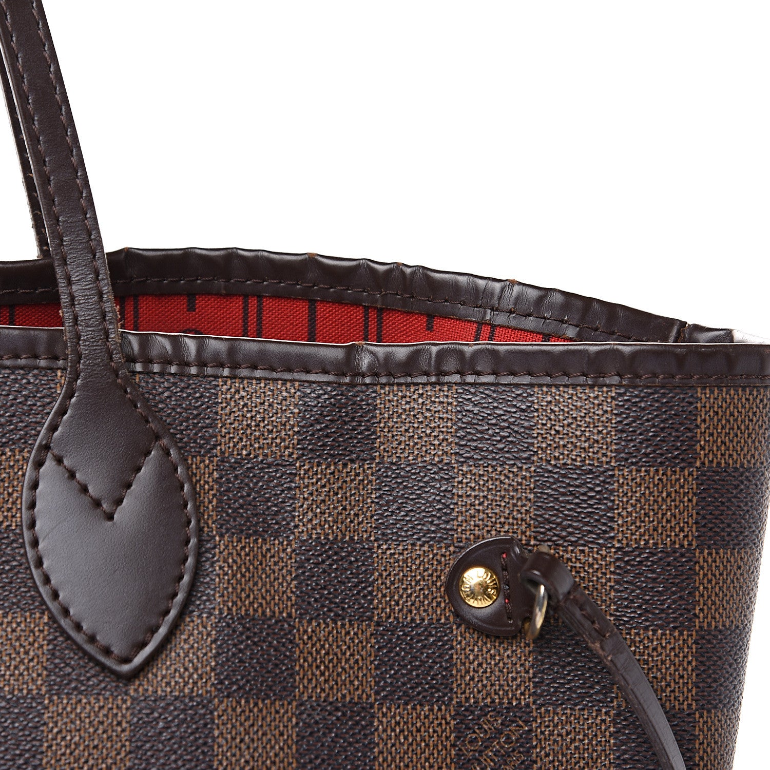 Louis Vuitton Damier Ebene Neverfull MM 16 of 17