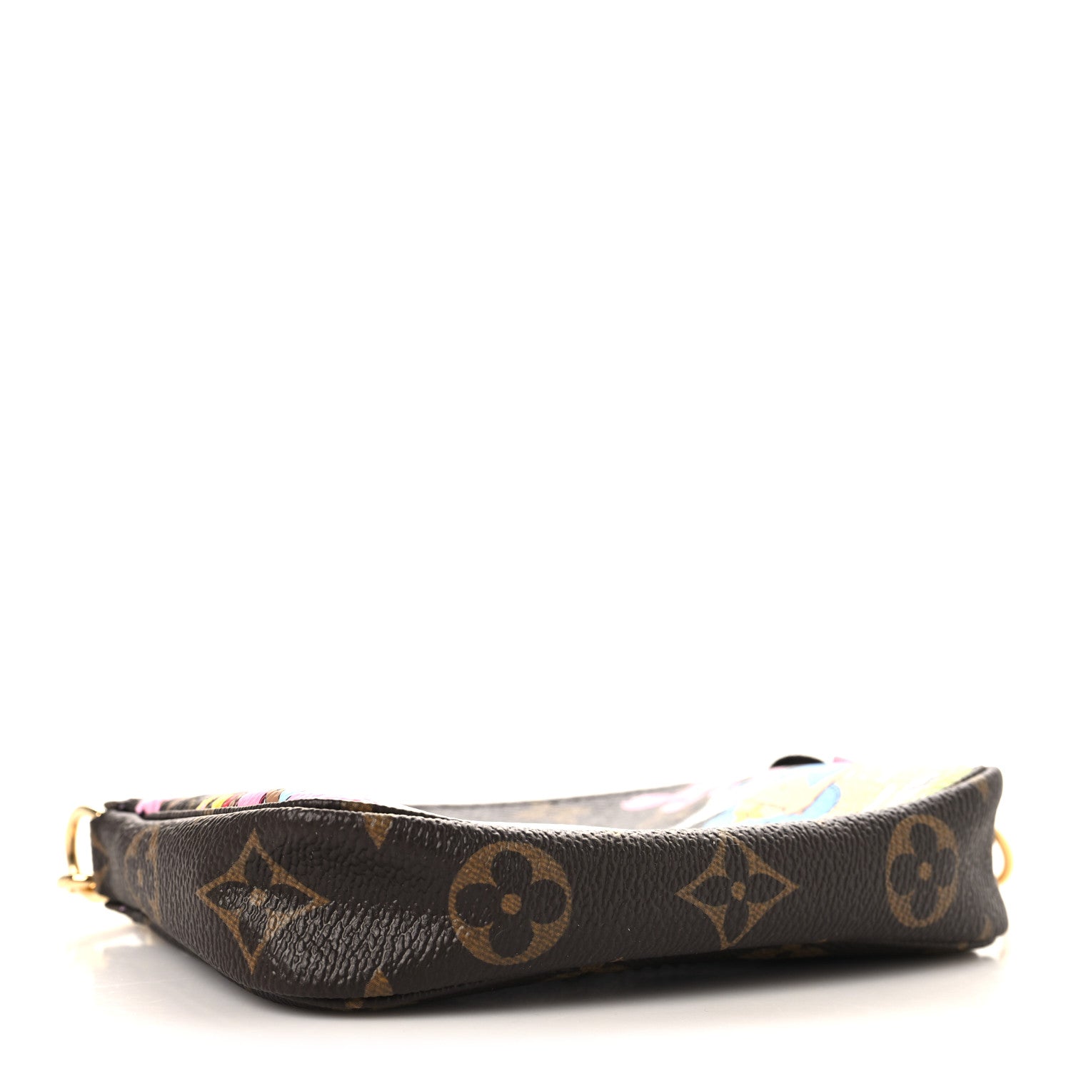 Louis Vuitton Monogram 2021 Christmas Animation Japanese Garden Mini Pochette Accessories Wisteria Pink Pink 4 of 7