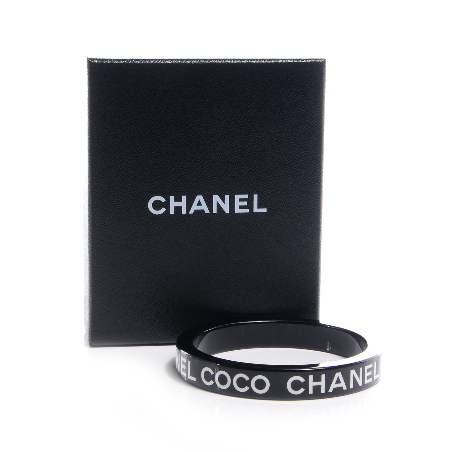Resin Coco Bangle Black