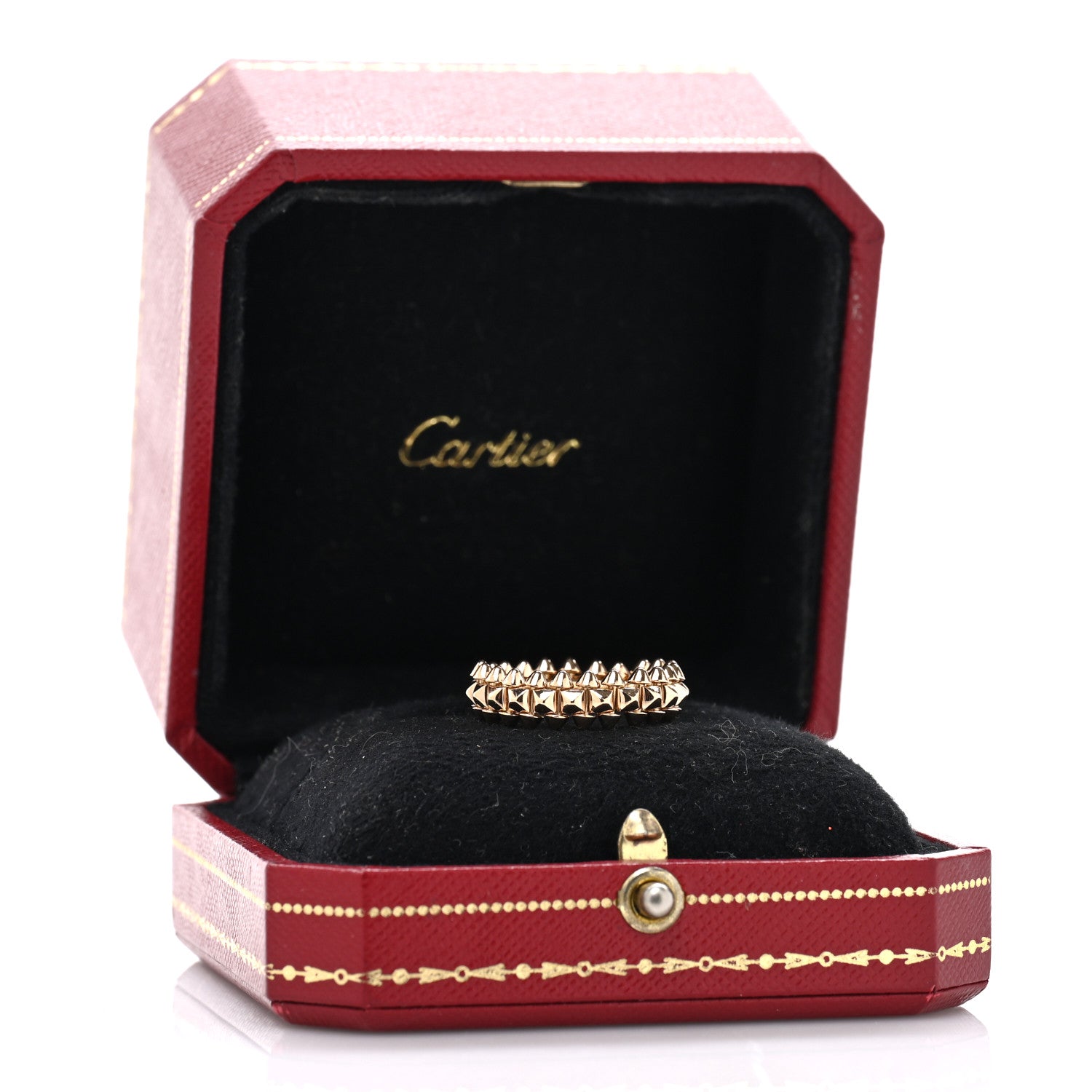Cartier 18K Pink Gold SM Clash De Cartier Ring 51 5.75 1782907