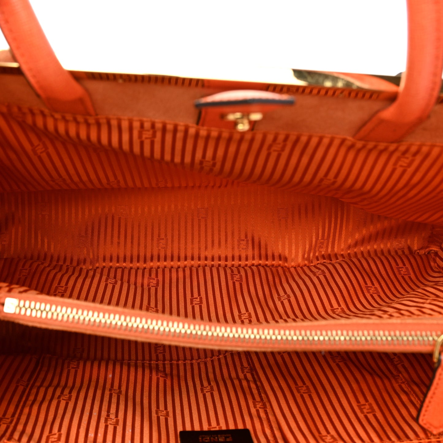 Vitello Elite Regular 2Jours Tote Arancio
