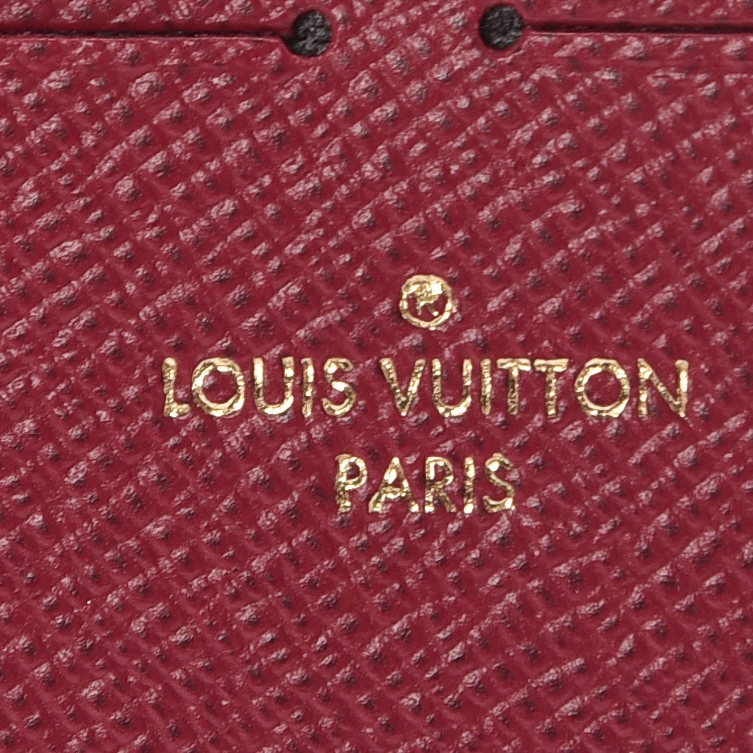 Louis Vuitton Calfskin Felicie Card Holder Insert Fuchsia 6 of 6